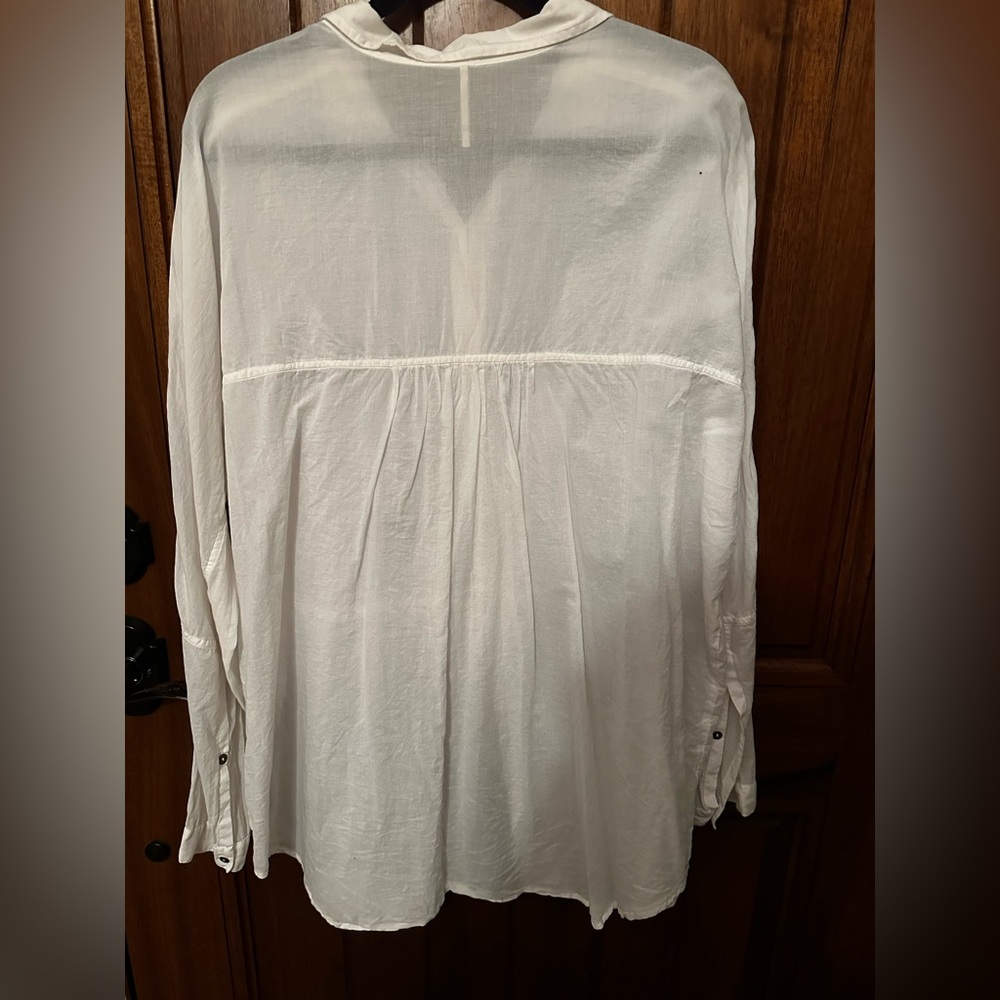 Free People Cotton Oversized Long Sleeve
Button Down Shirt - Picture 2 of 6